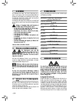 Preview for 22 page of Philips 10003090 Operating Instructions Manual