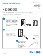 Предварительный просмотр 1 страницы Philips 103-000023-00 Installation Instructions