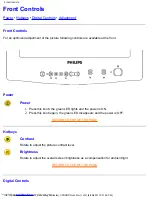 Предварительный просмотр 55 страницы Philips 104S User Manual