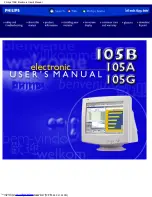 Philips 105A User Manual предпросмотр