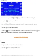 Preview for 60 page of Philips 105E User Manual