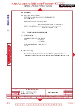 Preview for 71 page of Philips 105S2 CM23 GSIII Service Manual