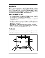 Предварительный просмотр 6 страницы Philips 105S21 (Portuguese) Instruções De Uso