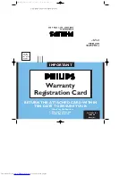 Предварительный просмотр 61 страницы Philips 105S6 User Manual