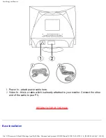 Preview for 20 page of Philips 105S7 Series User Manual