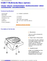 Preview for 68 page of Philips 107B20 Electronic User'S Manual