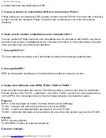 Preview for 32 page of Philips 107B3 (French) Manuel D'Utilisation