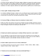 Preview for 36 page of Philips 107B3 (French) Manuel D'Utilisation