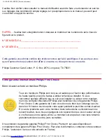 Preview for 137 page of Philips 107B3 (French) Manuel D'Utilisation