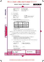 Preview for 59 page of Philips 107B50/74 Service Manual