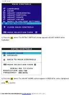 Предварительный просмотр 102 страницы Philips 107C6 User Manual