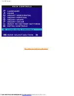 Предварительный просмотр 104 страницы Philips 107C6 User Manual