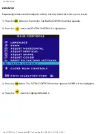 Предварительный просмотр 98 страницы Philips 107C62 Electronic User'S Manual