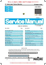 Предварительный просмотр 1 страницы Philips 107E51/87 Service Manual