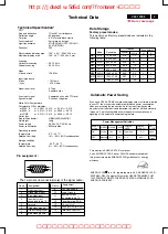 Предварительный просмотр 3 страницы Philips 107E51/87 Service Manual