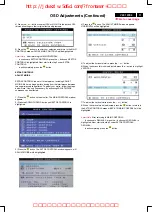 Предварительный просмотр 11 страницы Philips 107E51/87 Service Manual