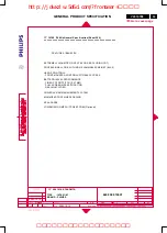 Предварительный просмотр 53 страницы Philips 107E51/87 Service Manual