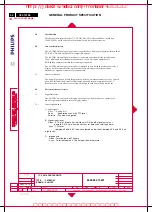 Предварительный просмотр 56 страницы Philips 107E51/87 Service Manual