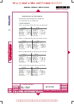 Предварительный просмотр 59 страницы Philips 107E51/87 Service Manual