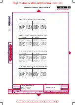 Предварительный просмотр 63 страницы Philips 107E51/87 Service Manual