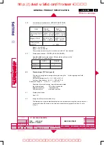 Предварительный просмотр 67 страницы Philips 107E51/87 Service Manual