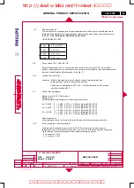 Предварительный просмотр 69 страницы Philips 107E51/87 Service Manual