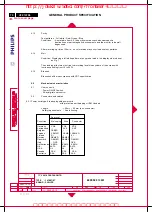 Предварительный просмотр 70 страницы Philips 107E51/87 Service Manual