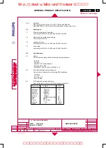 Предварительный просмотр 73 страницы Philips 107E51/87 Service Manual