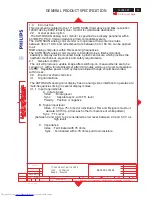 Предварительный просмотр 57 страницы Philips 107E61/00 Service Manual