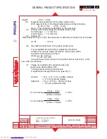 Предварительный просмотр 69 страницы Philips 107E61/00 Service Manual