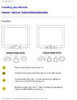 Preview for 18 page of Philips 107F User Manual