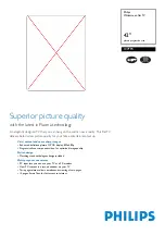 Preview for 1 page of Philips 107FP4 Specifications