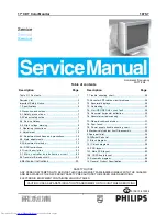 Philips 107S7 Service Manual preview