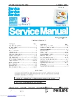 Philips 107T6 Service Manual preview