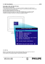 Предварительный просмотр 11 страницы Philips 107T7 Service Manual