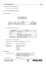 Предварительный просмотр 61 страницы Philips 107T7 Service Manual