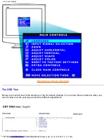 Предварительный просмотр 20 страницы Philips 107X23 User Manual