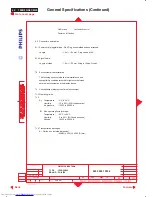 Preview for 63 page of Philips 109B20/00 Service Manual