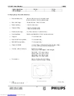 Preview for 81 page of Philips 109B7 Service Manual