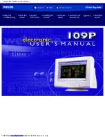 Philips 109P1099 User Manual предпросмотр