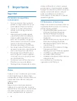 Предварительный просмотр 3 страницы Philips 10FF3CDW (Spanish) Manual Del Usuario