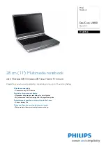 Preview for 1 page of Philips 11NB9504 Specifications