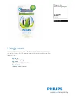 Philips 12814ECO Specification Sheet preview