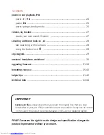 Preview for 2 page of Philips 128MB-SPORT AUDIO PLAYER ACT211 User Manual