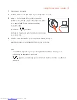 Preview for 13 page of Philips 128MB-SPORT AUDIO PLAYER ACT211 User Manual