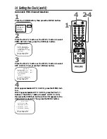 Предварительный просмотр 14 страницы Philips 13-COMBINATION TV-VCR CCC133AT99 Owner'S Manual