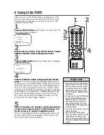 Preview for 8 page of Philips 13 IN TV-VCR COMBI CCC130AT Owner'S Manual