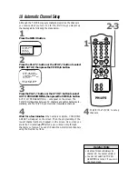 Preview for 10 page of Philips 13 IN TV-VCR COMBI CCC130AT Owner'S Manual