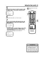 Preview for 15 page of Philips 13 IN TV-VCR COMBI CCC130AT Owner'S Manual