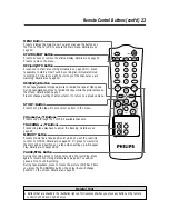 Preview for 23 page of Philips 13 IN TV-VCR COMBI CCC130AT Owner'S Manual